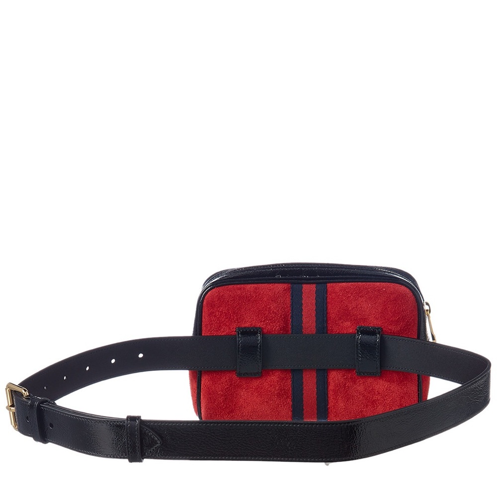 Gucci Ophidia Small Suede & Leather Belt Bag - Picture 4 of 8